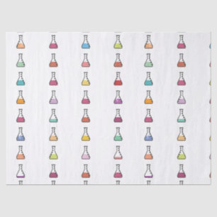 Trendy cool Chemistry Beaker illustration Tissue Paper