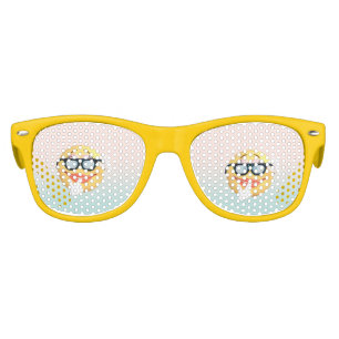 Trendy Cool Emoticon Face E moji Kids Sunglasses