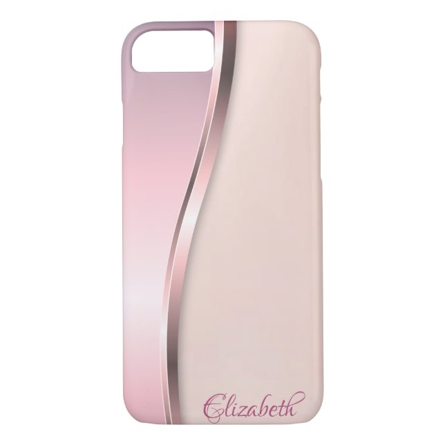 Trendy Cool Girly - Personalized Case-Mate iPhone Case (Back)