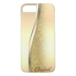 Trendy Cool Gold Glitter - Personalized Case-Mate iPhone Case