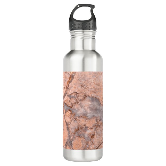 Trendy Cool Marble Stone Texture 710 Ml Water Bottle (Front)