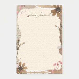 Trendy craft paper Scrapbooking style Daily Post-it Notes