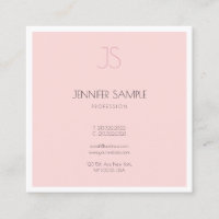 Trendy Creative Monogrammed Sleek Graphic Design