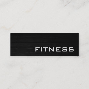 Trendy Creative Wood Fitness Sport Business Card