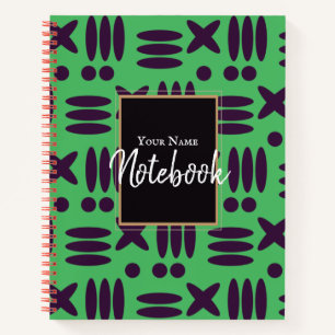Trendy Customizable Spiral Notebook & Journal