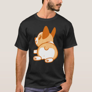 Trendy Cute Corgi Butt Premium T-Shirt