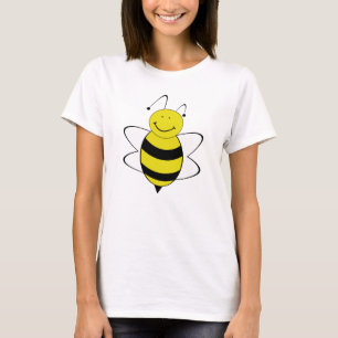 Trendy cute funny girly cartoon bee T-Shirt