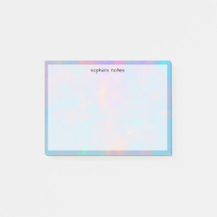 Trendy Cute Pastel Abstract Custom Post-it Notes