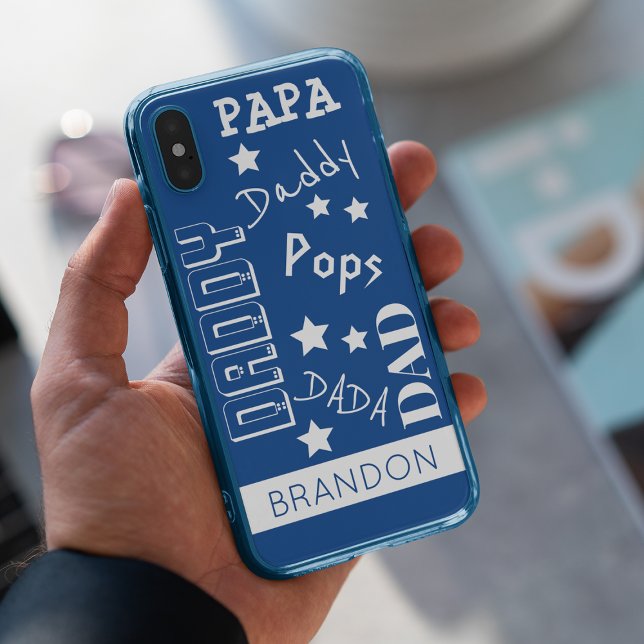 Trendy Dad typography Case-Mate iPhone Case (Creator Uploaded)
