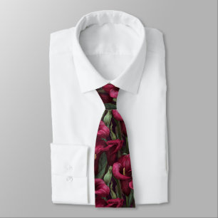 Trendy Dads Day Gifts Calla Lilies Tie