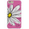 Trendy Daisy Floral Illustration - pink yellow
