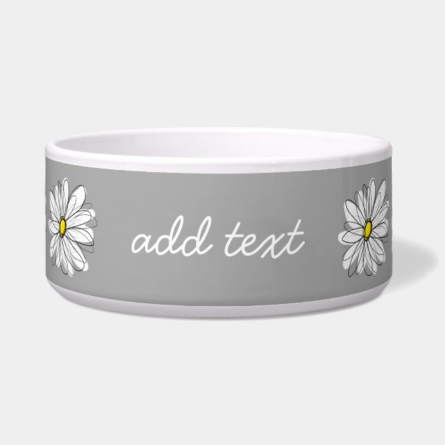 Trendy Daisy with grey and yellow (Front)