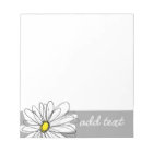 Trendy Daisy with grey and yellow