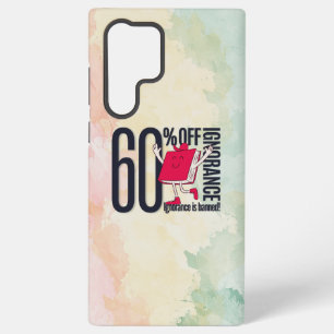 Trendy Dark Paper Texture Whimsical Book Samsung Galaxy Case