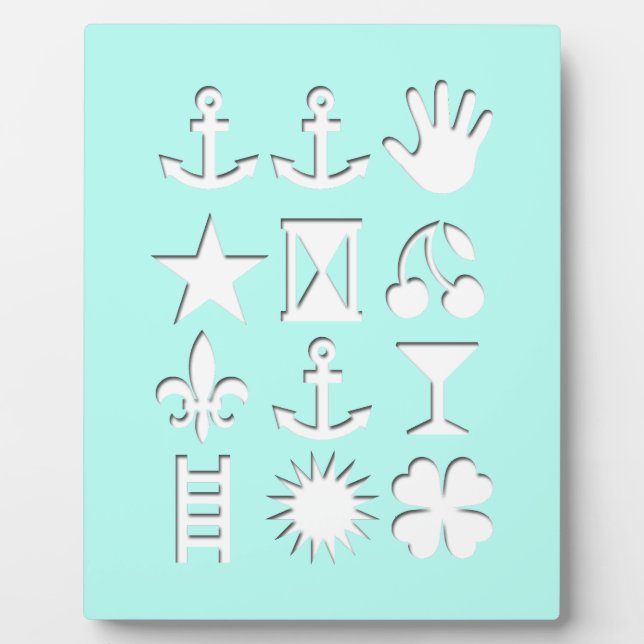 trendy Design Plaque (Front)