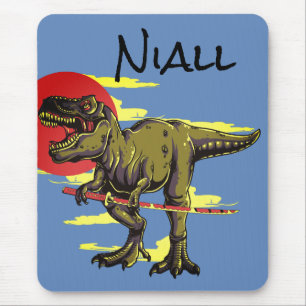 Trendy Dinosaur Mouse Pad