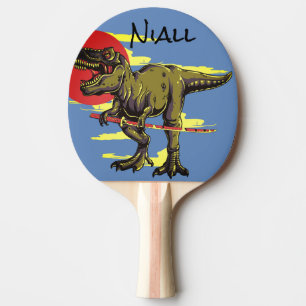 Trendy Dinosaur Ping Pong Paddle