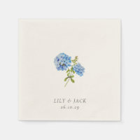 Trendy Ecru Floral Hydrangea Event Wedding