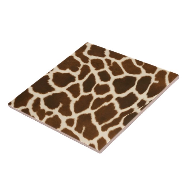 Trendy Elegant Cow Faux Leather Collection Tile (Side)