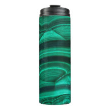 Trendy Elegant Green Malachite Crystal Stone