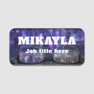 Trendy Eyeglasses Optical  Name Tag