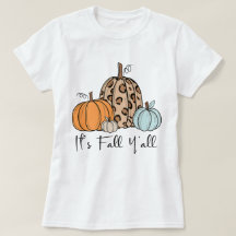 Trendy Fall Pumpkin | “It’s Fall Y’all” Quote
