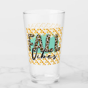 Trendy Fall Purple Tiger Glass