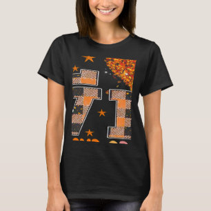 Trendy Fall Sunflower Teacher Paraeducator Love Se T-Shirt