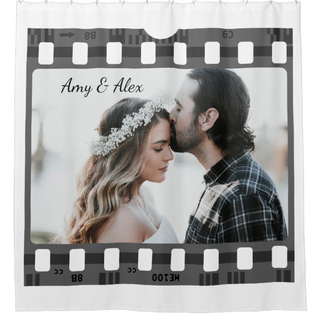 Trendy Film Reel Movie Personalized Picture Frame  (Front)