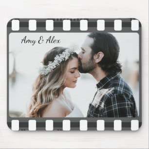 Trendy Film Reel Movie Personalized Picture Frame  Mouse Pad