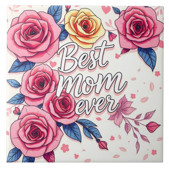 Trendy Floral Luxury Gift Collection Tile (Front)