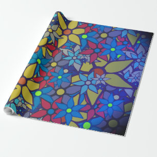 Trendy Floral Pattern #9 Wrapping Paper
