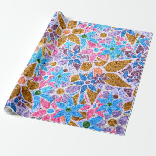 Trendy Floral Pattern Vintage #6 Wrapping Paper