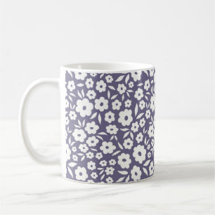 Trendy flowers seamless pattern. Small vintage flo Coffee Mug