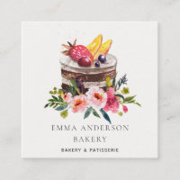 TRENDY FRUIT FLORAL CAKE PATISSERIE CUPCAKE BAKERY