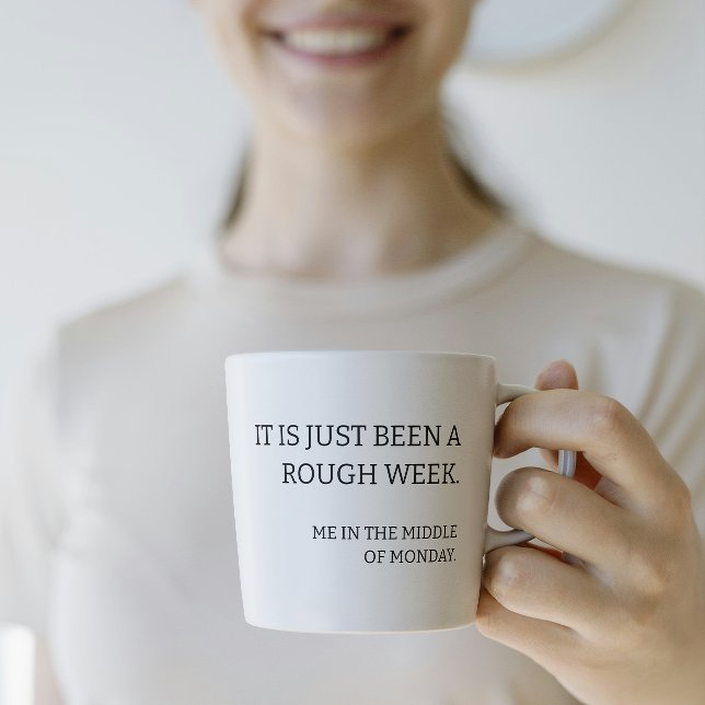 Trendy funny modern typography coffee mug (Creator Uploaded)