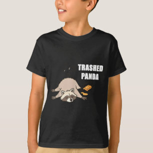 Trendy Funny Trashed Panda Drunk Raccoon Lovers Me T-Shirt