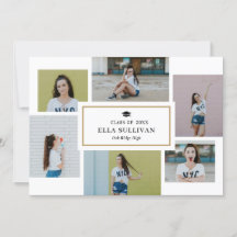 Trendy Gallery Editable Colour Photo Graduation