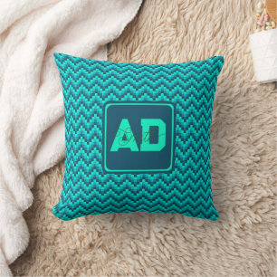 Trendy Geometric Rose Pillow For Bff