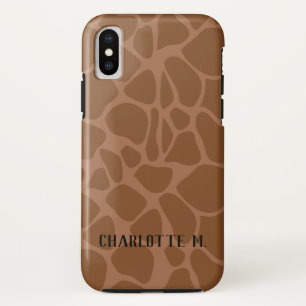 Trendy Giraffe Print Customized Cell Phone Case