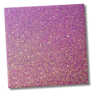 Trendy Girly Gradient Ombre Purple Pink Glitter Tile