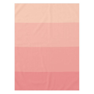 Trendy Girly Pink Ombre Palette  Tablecloth