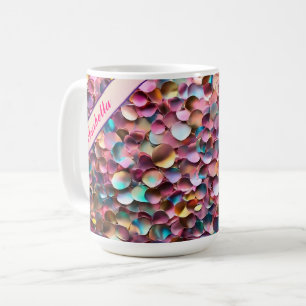 Trendy Glitter Opal Holographic Collection Coffee Mug