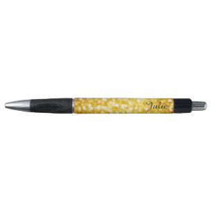 Trendy Gold Bokeh Pen