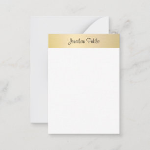 Trendy Gold Look Elegant Template Calligraphy