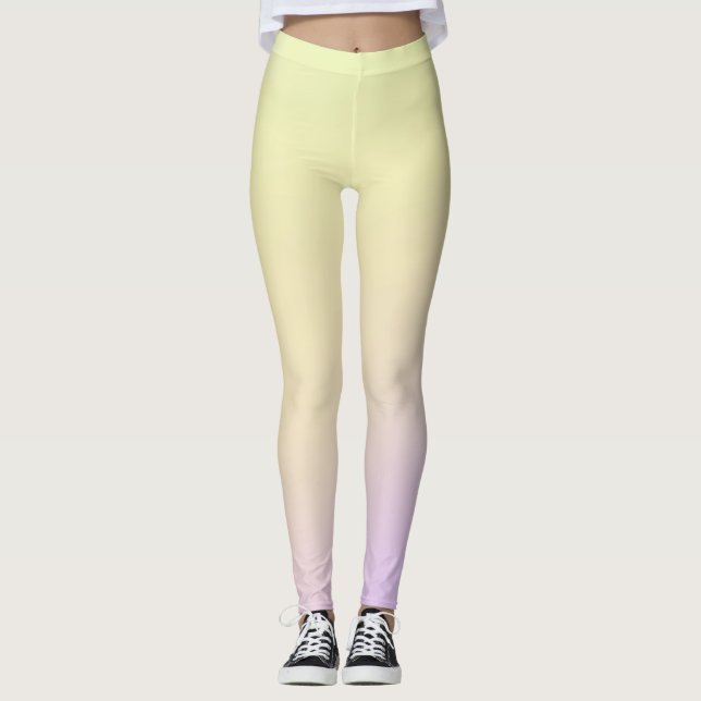 Trendy Gradient Leggings (Front)