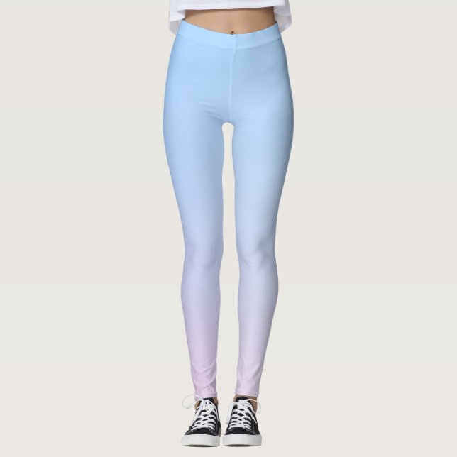 Trendy Gradient Leggings (Front)