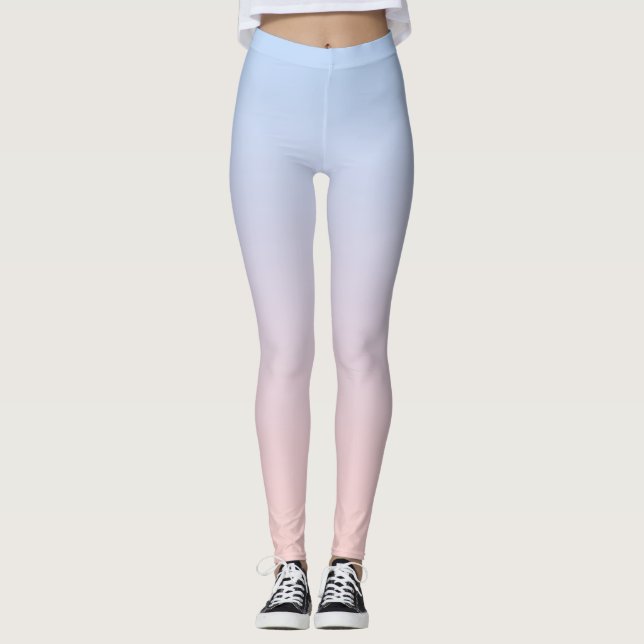 Trendy Gradient Leggings (Front)