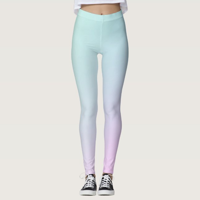 Trendy Gradient Leggings (Front)