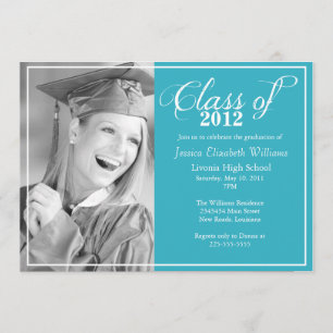 Trendy Graduation Invitation
